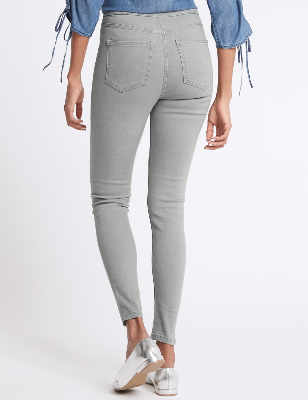 High waist super skinny jeans m&s shop