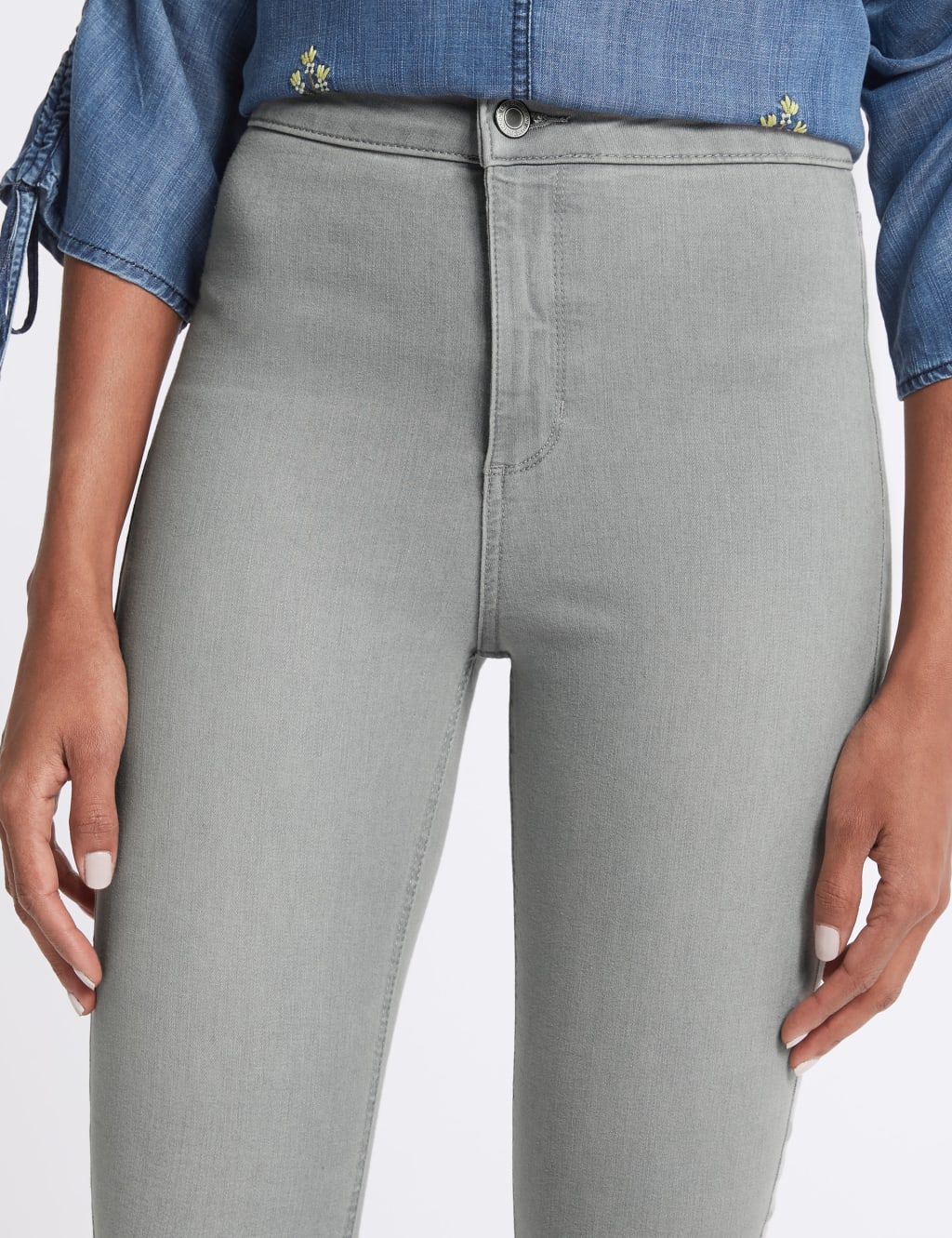 M&s high rise super skinny jeans on sale