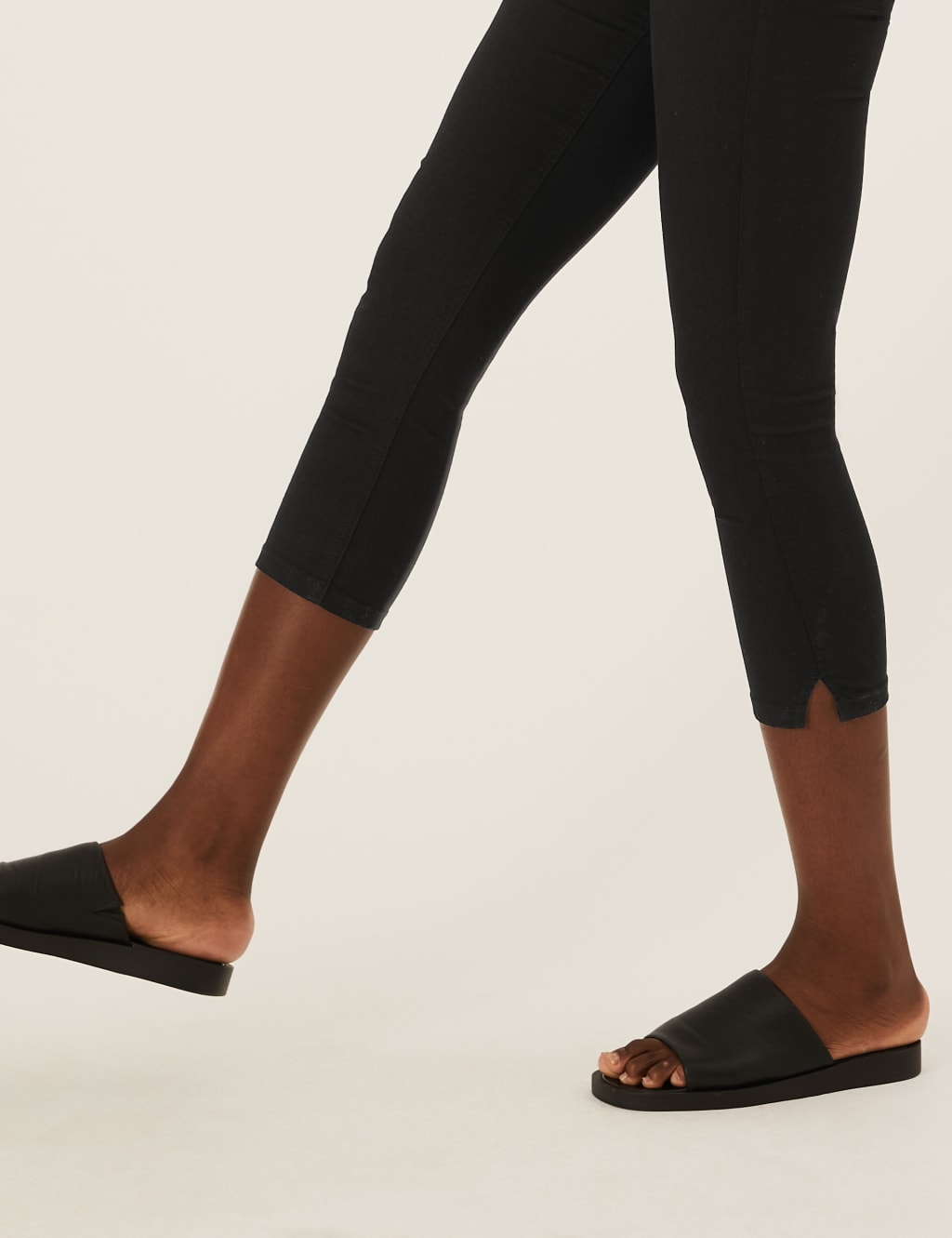 High Waisted Cropped Jeggings 6 of 6