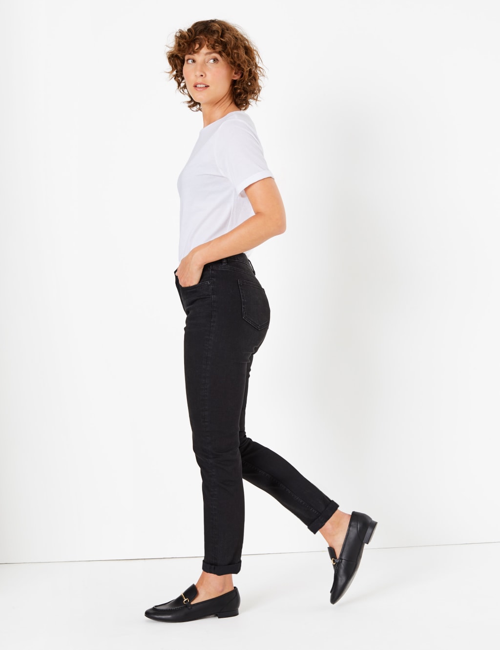 Authentic Relaxed Slim Leg Jeans 3 of 6