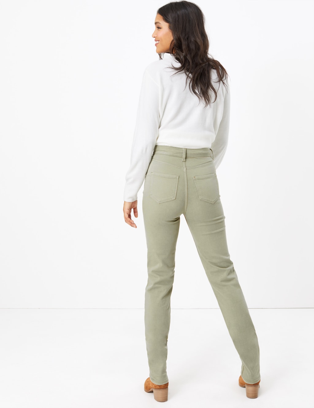 Sophia High Waisted Straight Leg Jeans 3 of 3