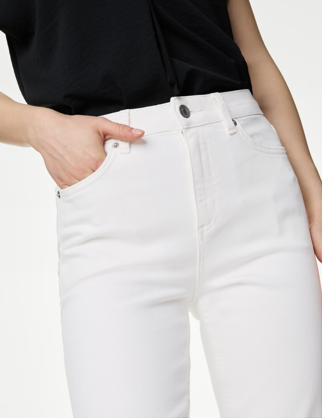 Marks and spencer crop jeans hotsell