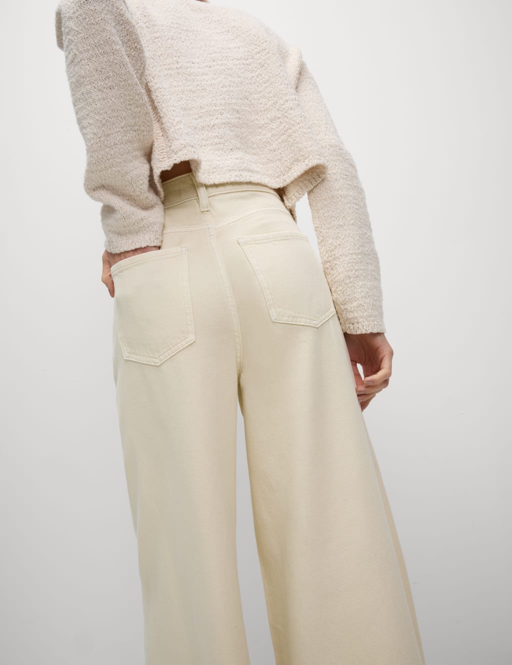Cotton Rich Palazzo Trousers 5 of 6