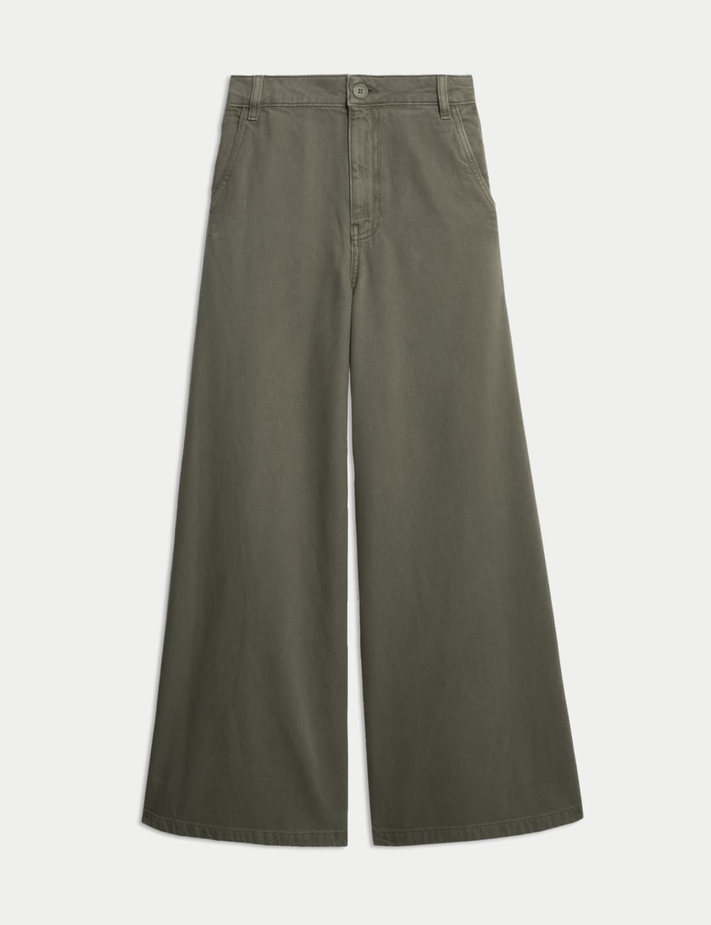 Cotton Rich Palazzo Trousers 2 of 6