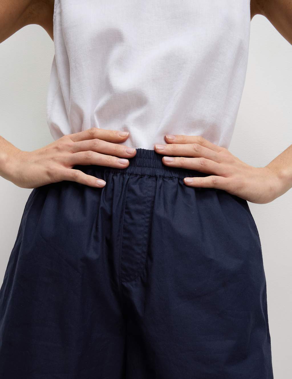 Pure Cotton High Waisted Shorts 3 of 4