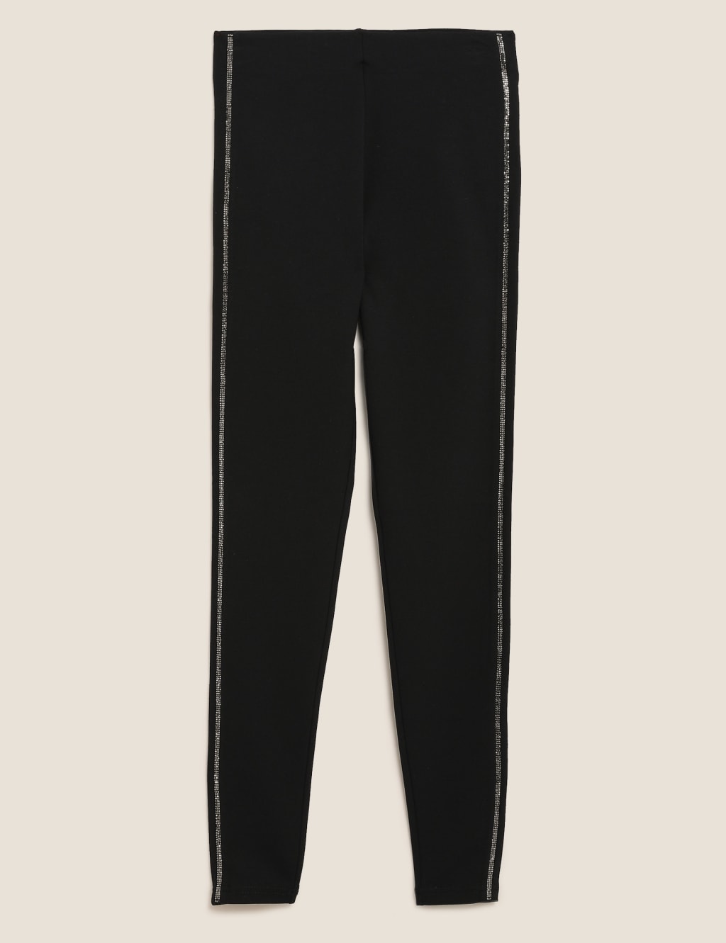 Glitter Side Stripe Leggings M S Collection M S