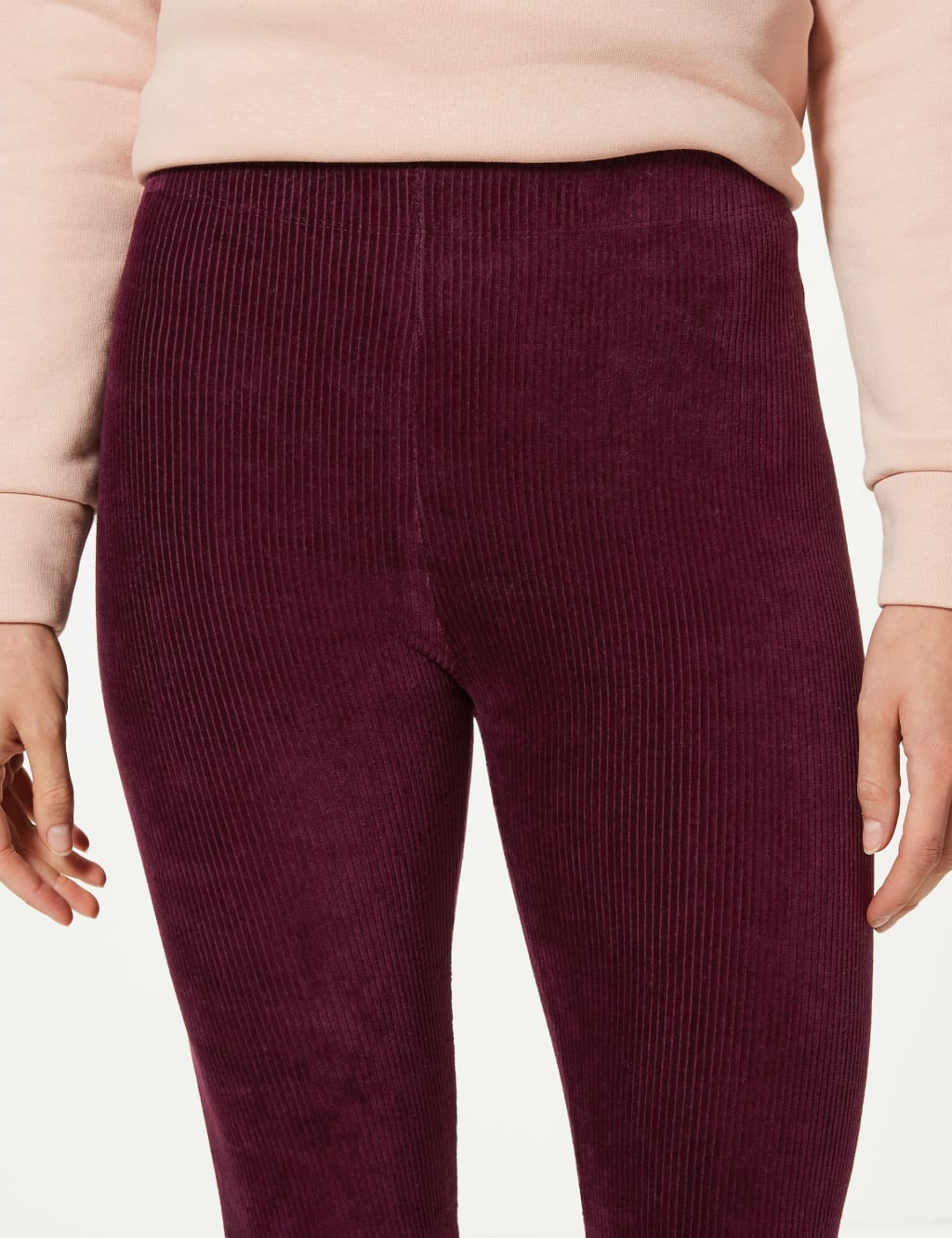 Corduroy Ankle Grazer Leggings 4 of 5
