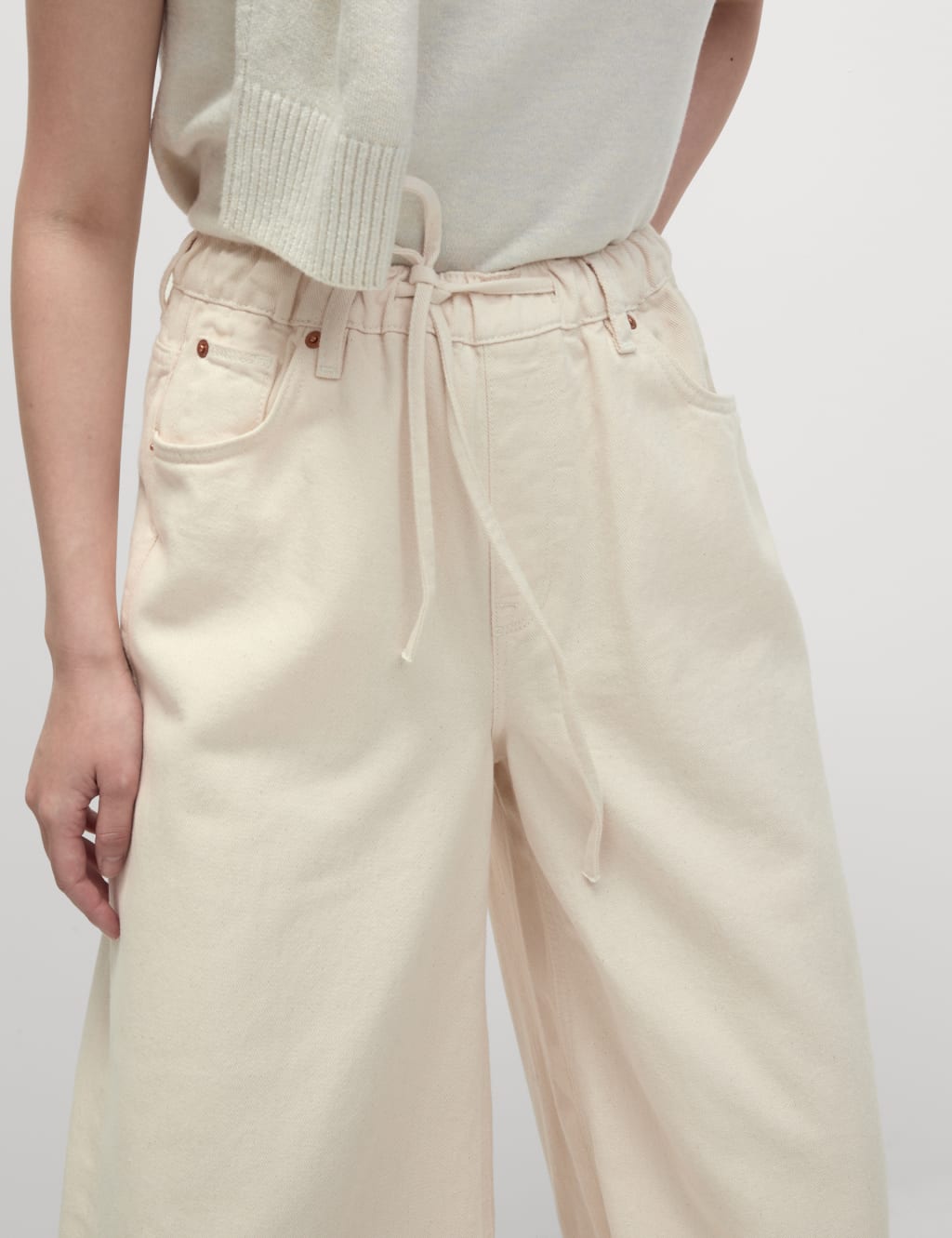 High Waisted Wide Leg Jeans 4 of 7
