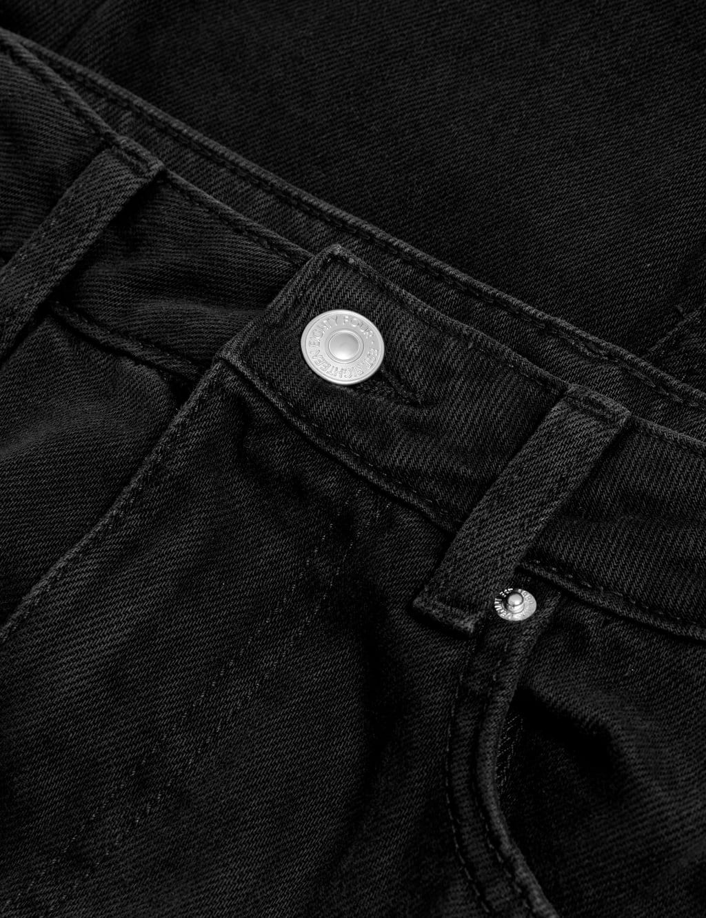 Denim Split Front Maxi Skirt 7 of 7