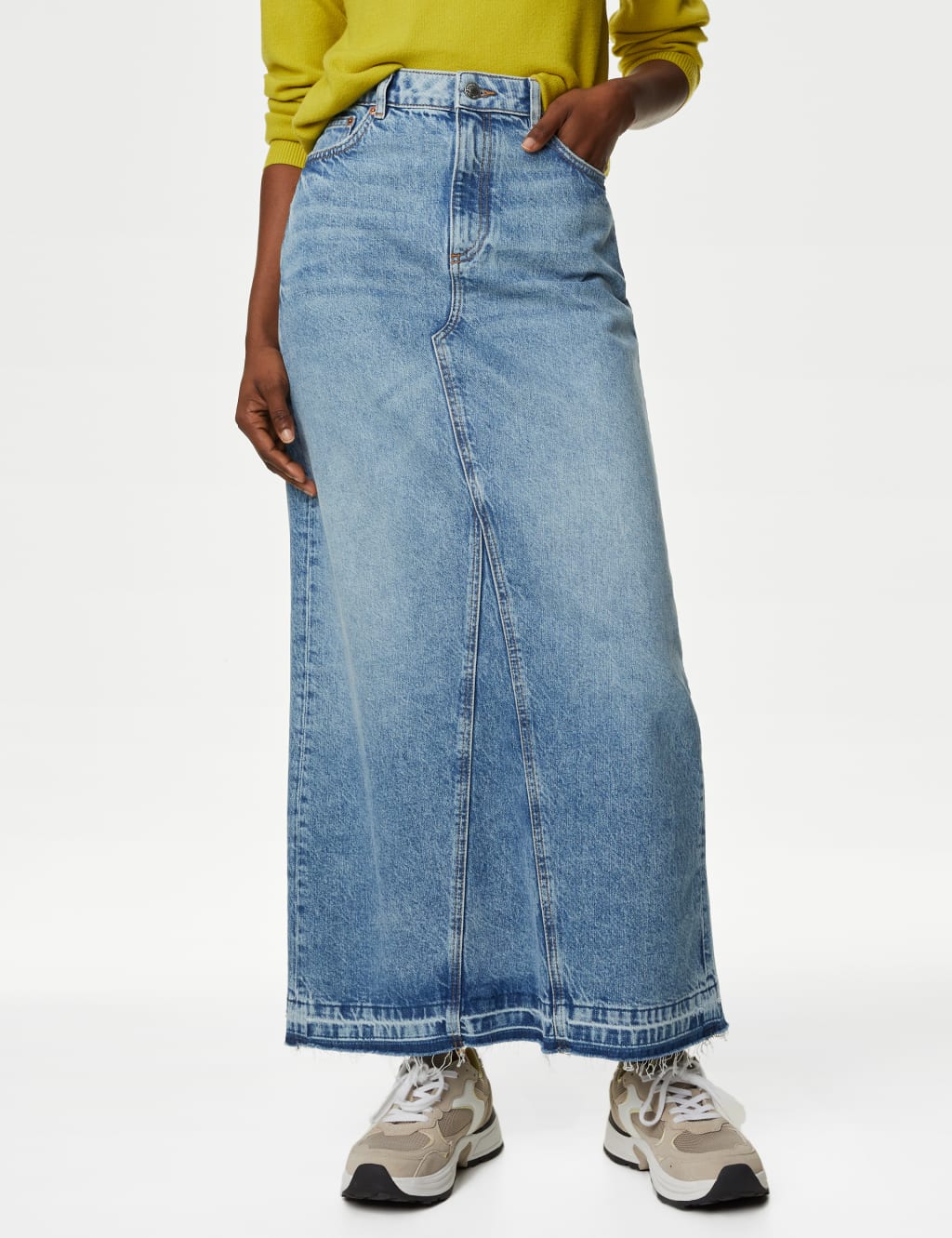 M&s ladies maxi skirts 2025