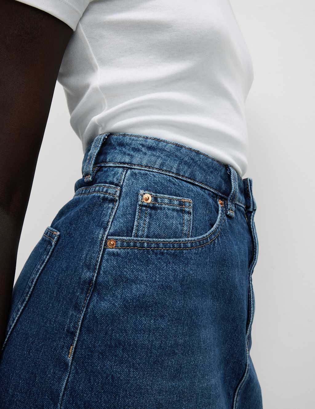 Denim skirt marks and spencer shop