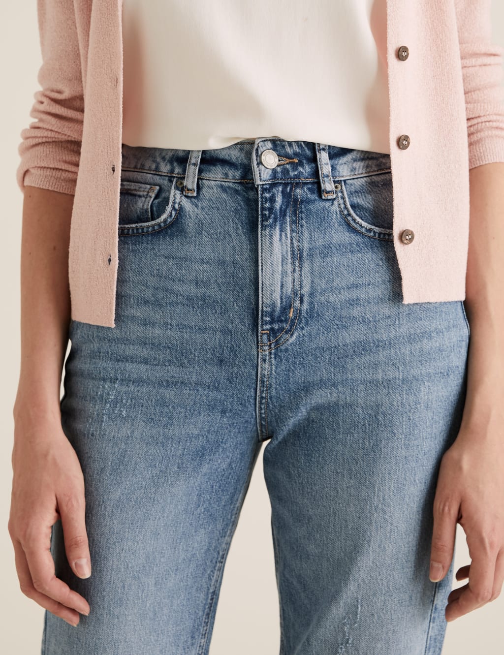 Mom High Waisted Jeans 3 of 5