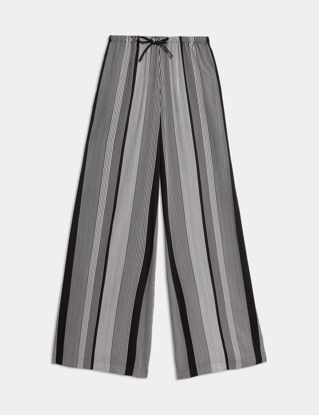 Twill Printed High Waisted Wide Leg Trousers 2 of 6