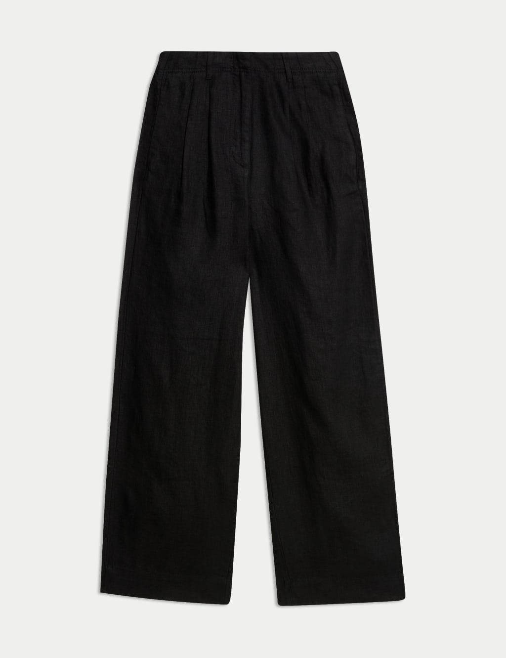 Pure Linen Wide Leg Trousers 2 of 5