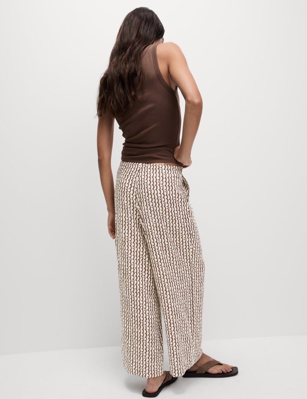 Geometric Wide Leg Culottes 6 of 6