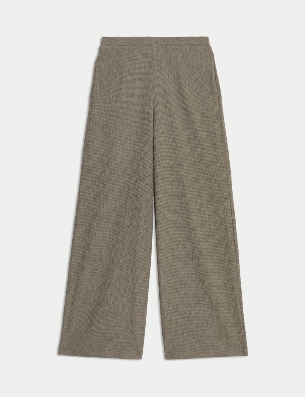 Textured Wide Leg Trousers 2 of 6