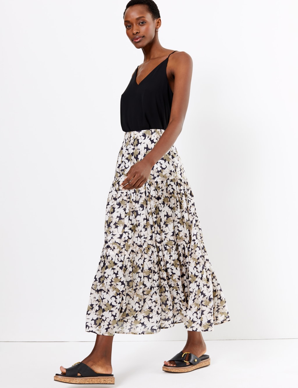 Loose maxi skirt on sale