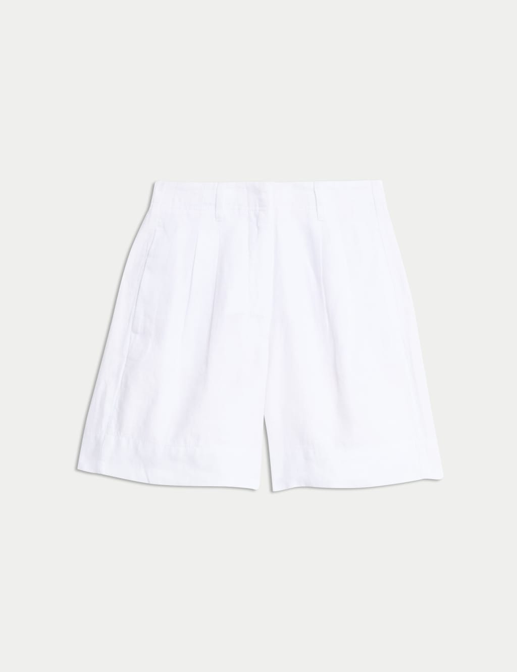Pure Linen High Waisted Shorts 2 of 5