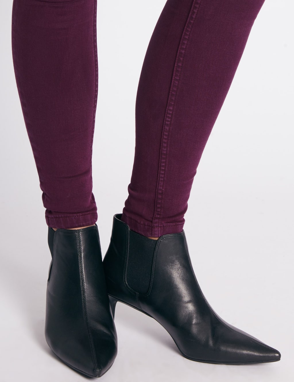 Tencel™ Blend Mid Rise Super Skinny Jeans 6 of 6
