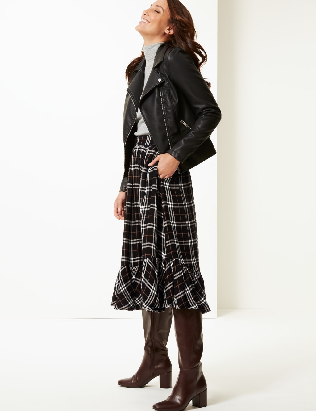 Tartan skirt m&s outlet