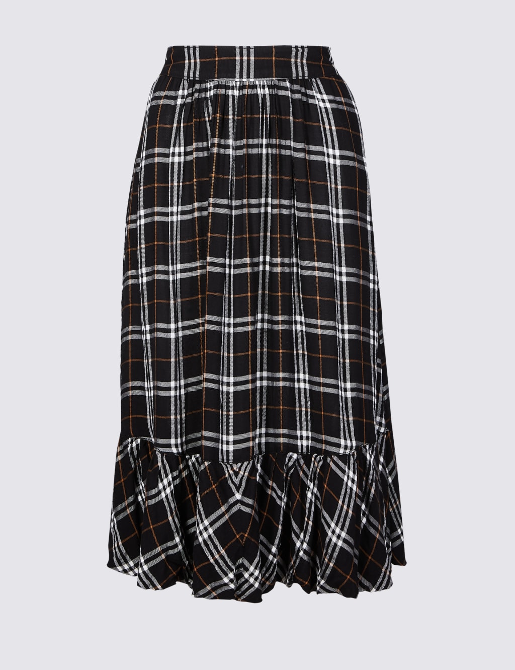 Checked Midi Skirt 2 of 5
