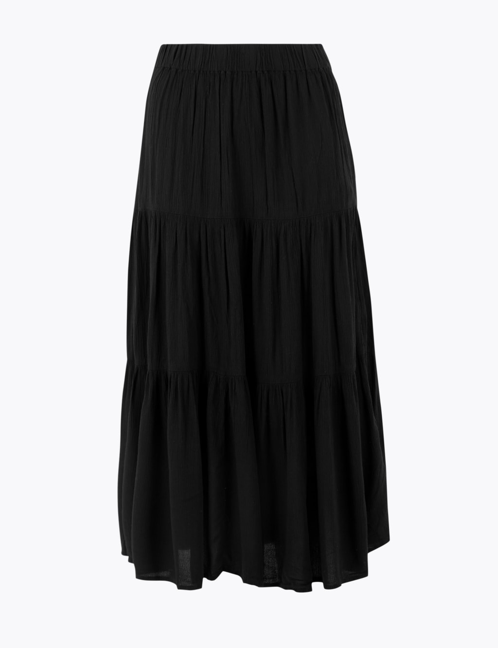 Tiered Midi Slip Skirt 1 of 1