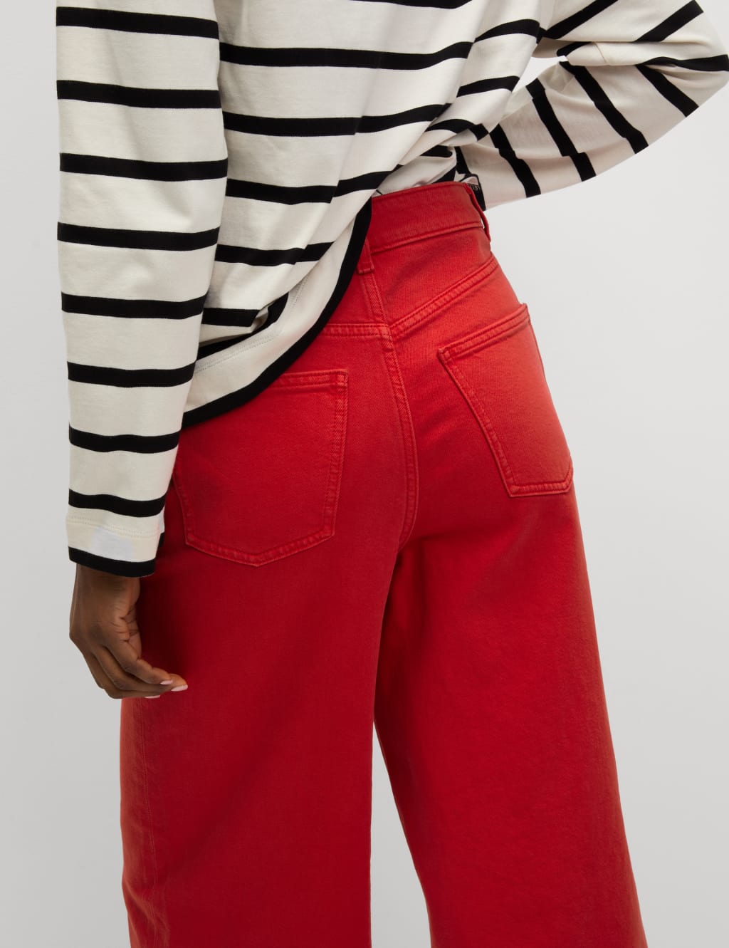 Wide Leg Cropped Jeans 5 of 6