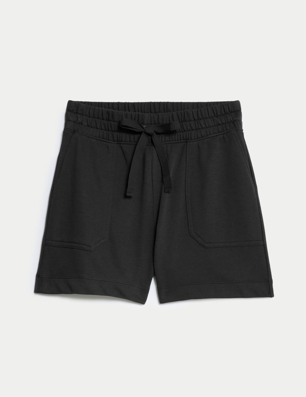 Cotton Rich Jersey High Waisted Shorts 2 of 5