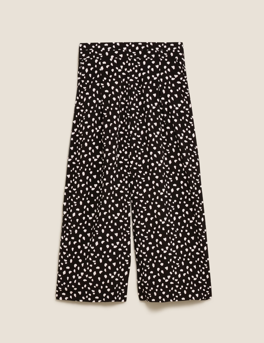 Animal Print Wide Leg Culottes 2 of 6