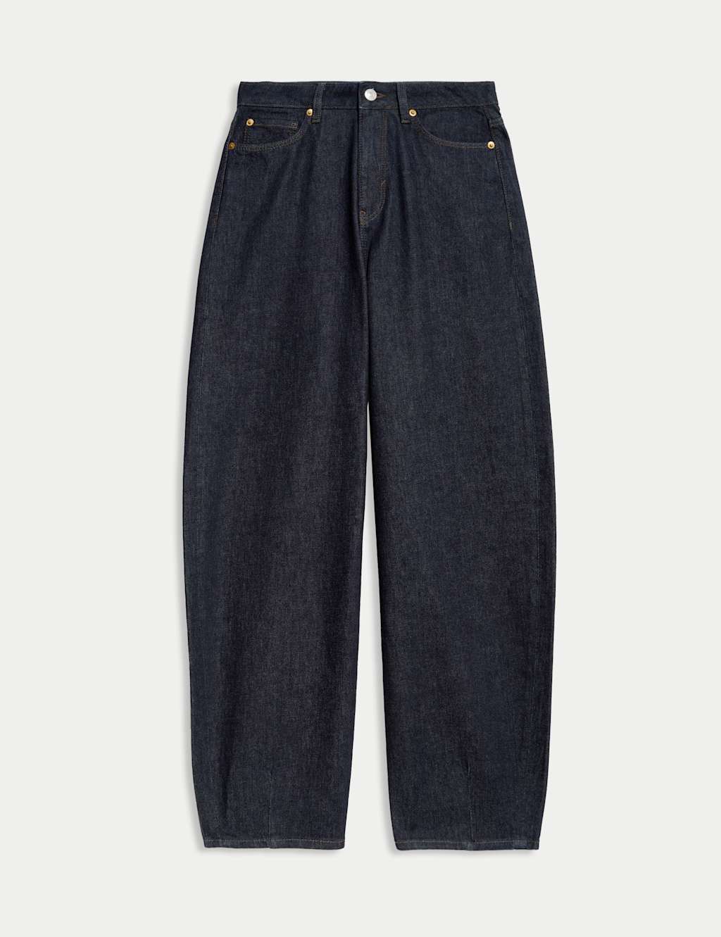 Relaxed Mid Rise Barrel Jeans 2 of 6