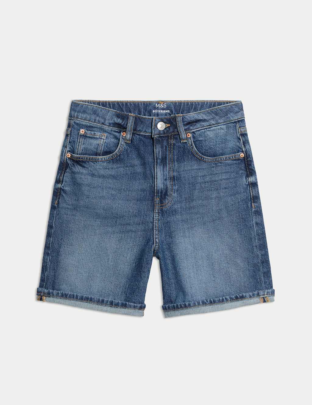 Denim Boyfriend Shorts 2 of 5