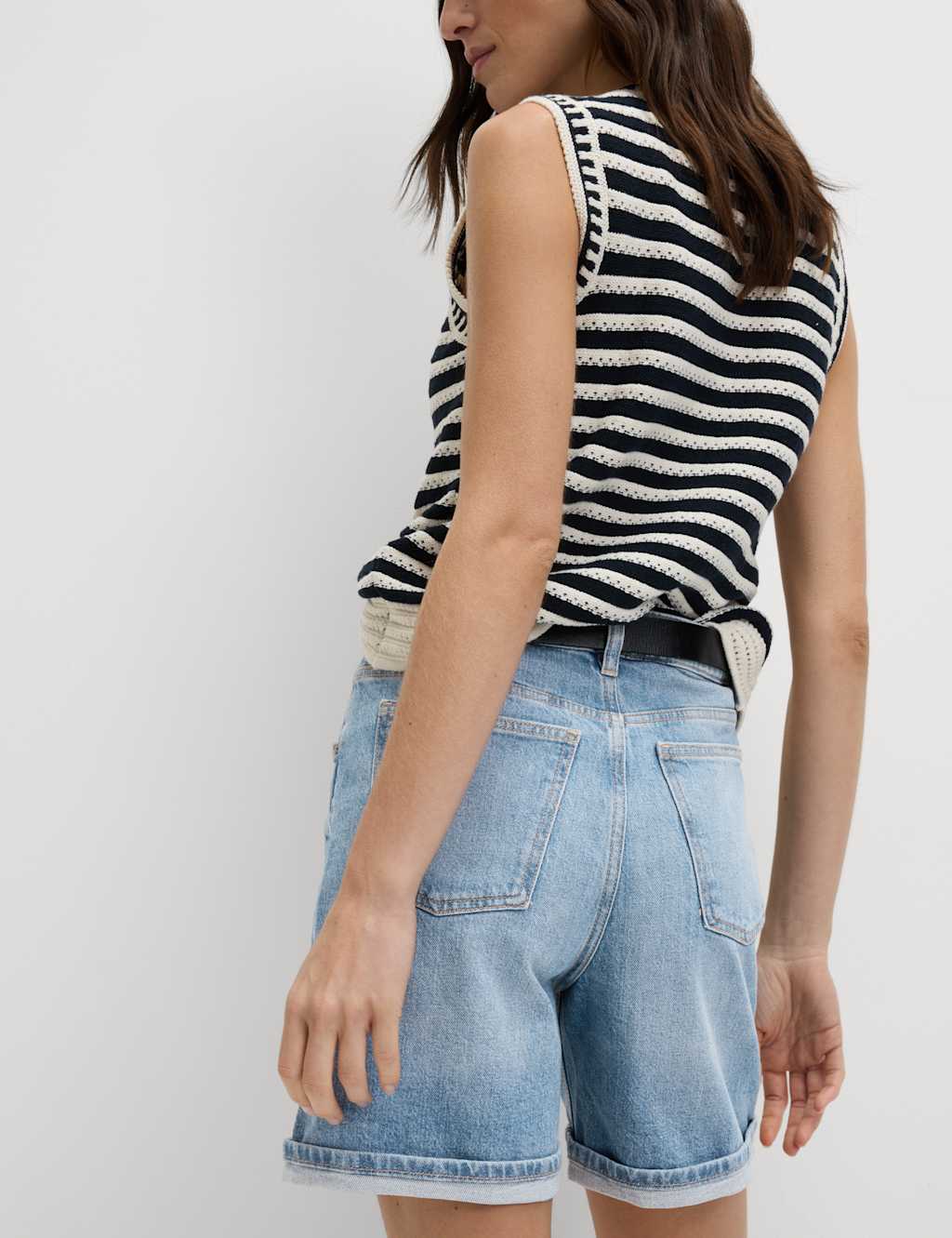 Denim Boyfriend Shorts 4 of 6