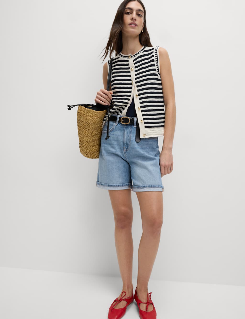 Denim Boyfriend Shorts 5 of 6