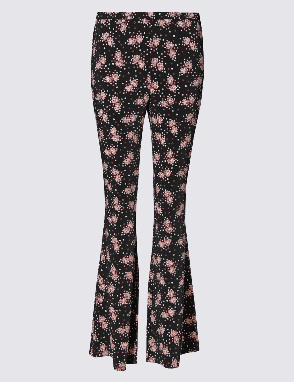 Floral Bootleg Trousers 2 of 3