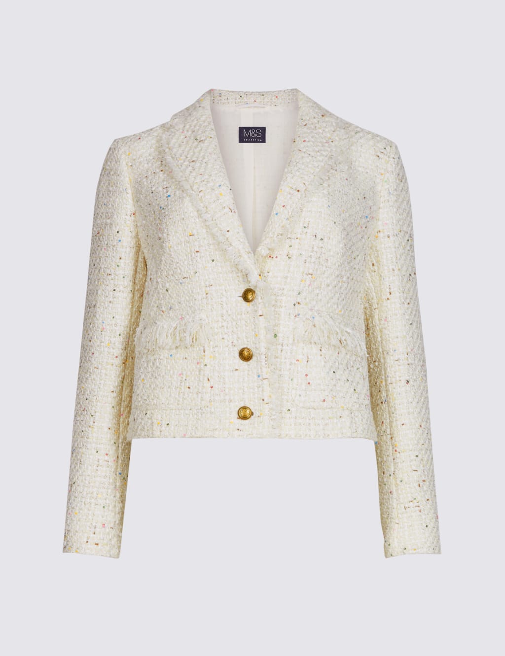 Sparkly Single Breasted Blazer 2 of 6