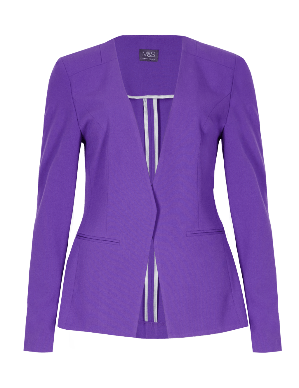 Collarless Jacket 2 of 3