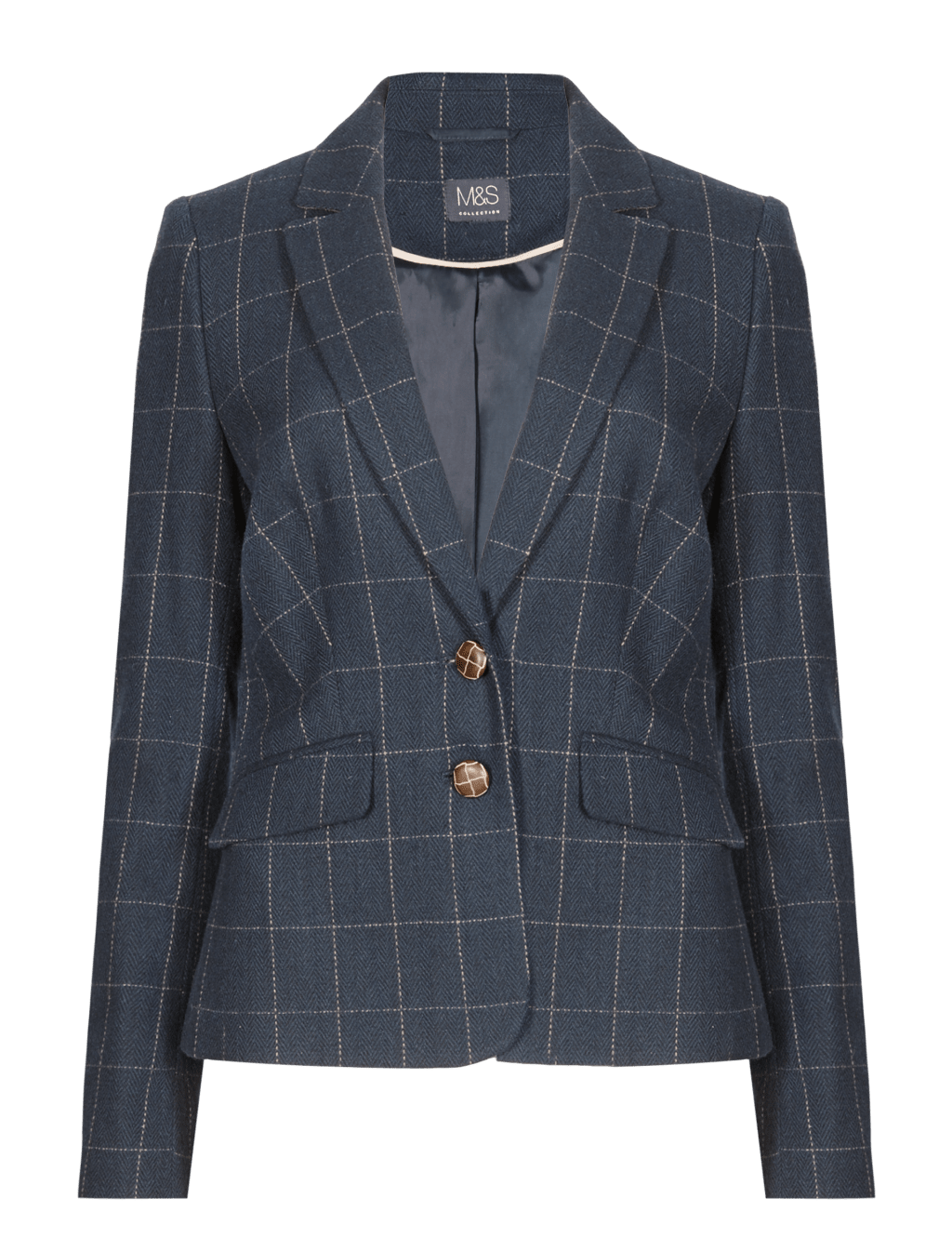 Checked Hacking Jacket with New Wool 2 of 4