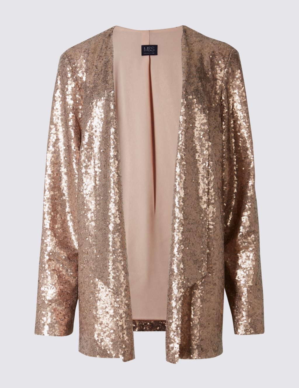 PLUS Sequin Blazer M S Collection M S