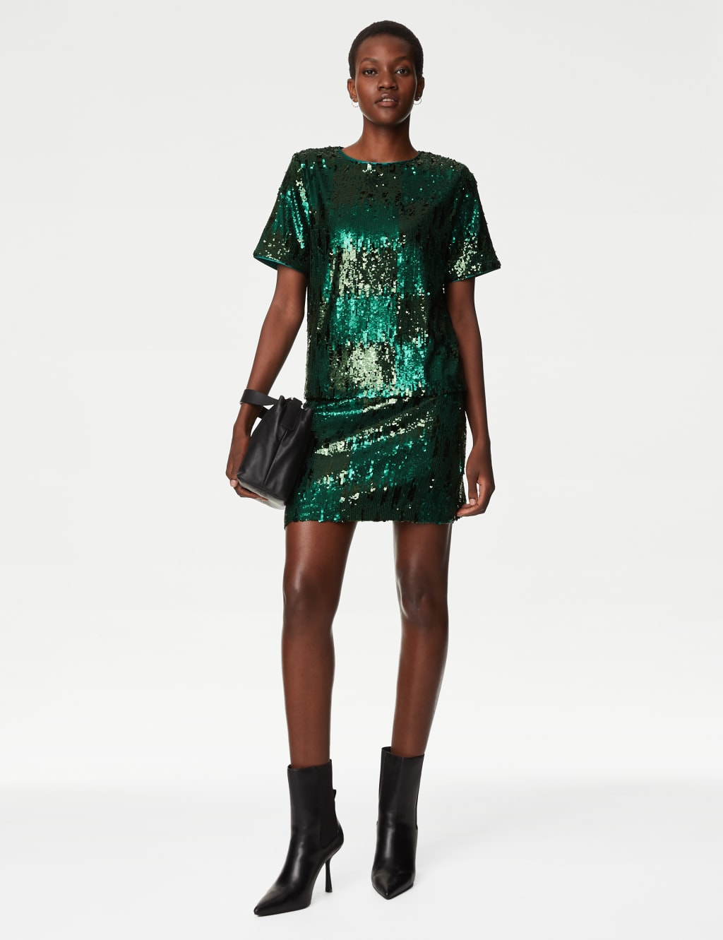 Sequin a line skirt on sale