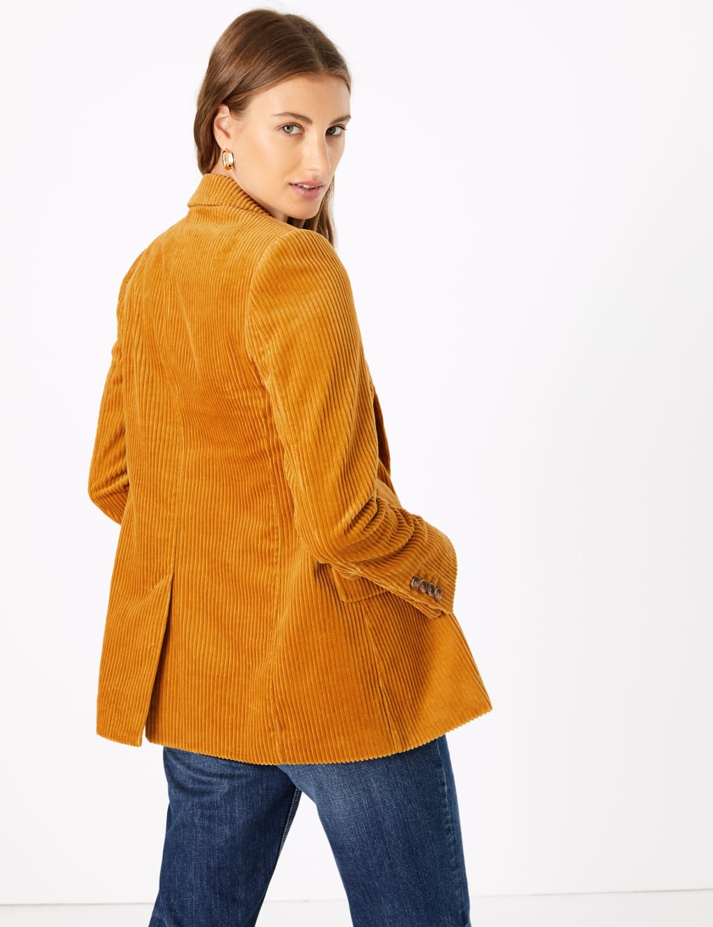 Pure Cotton Corduroy Blazer 4 of 4