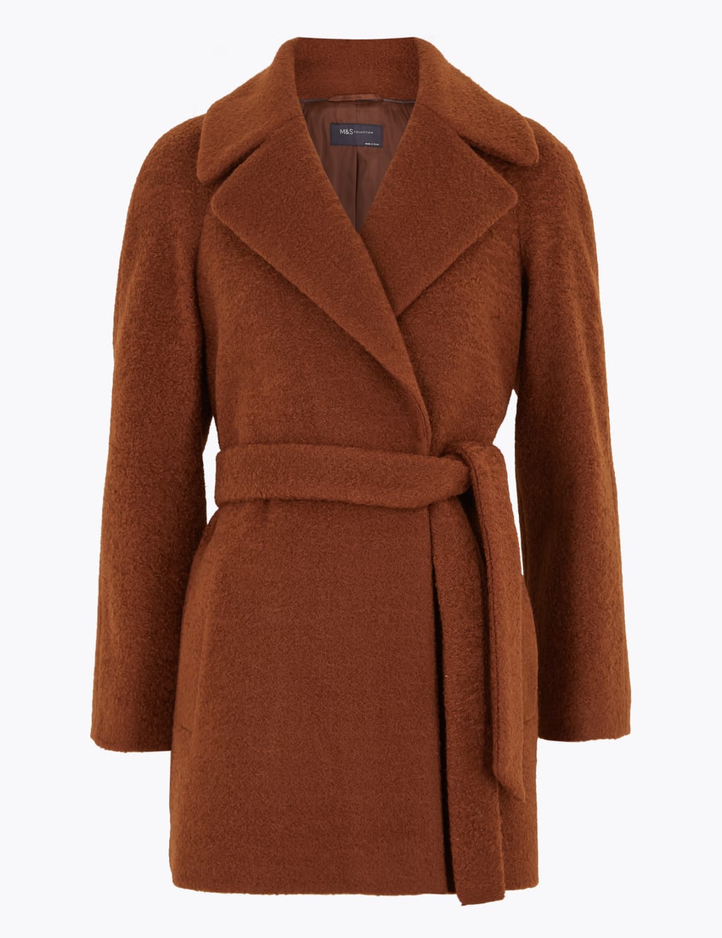 M&s wrap coat store