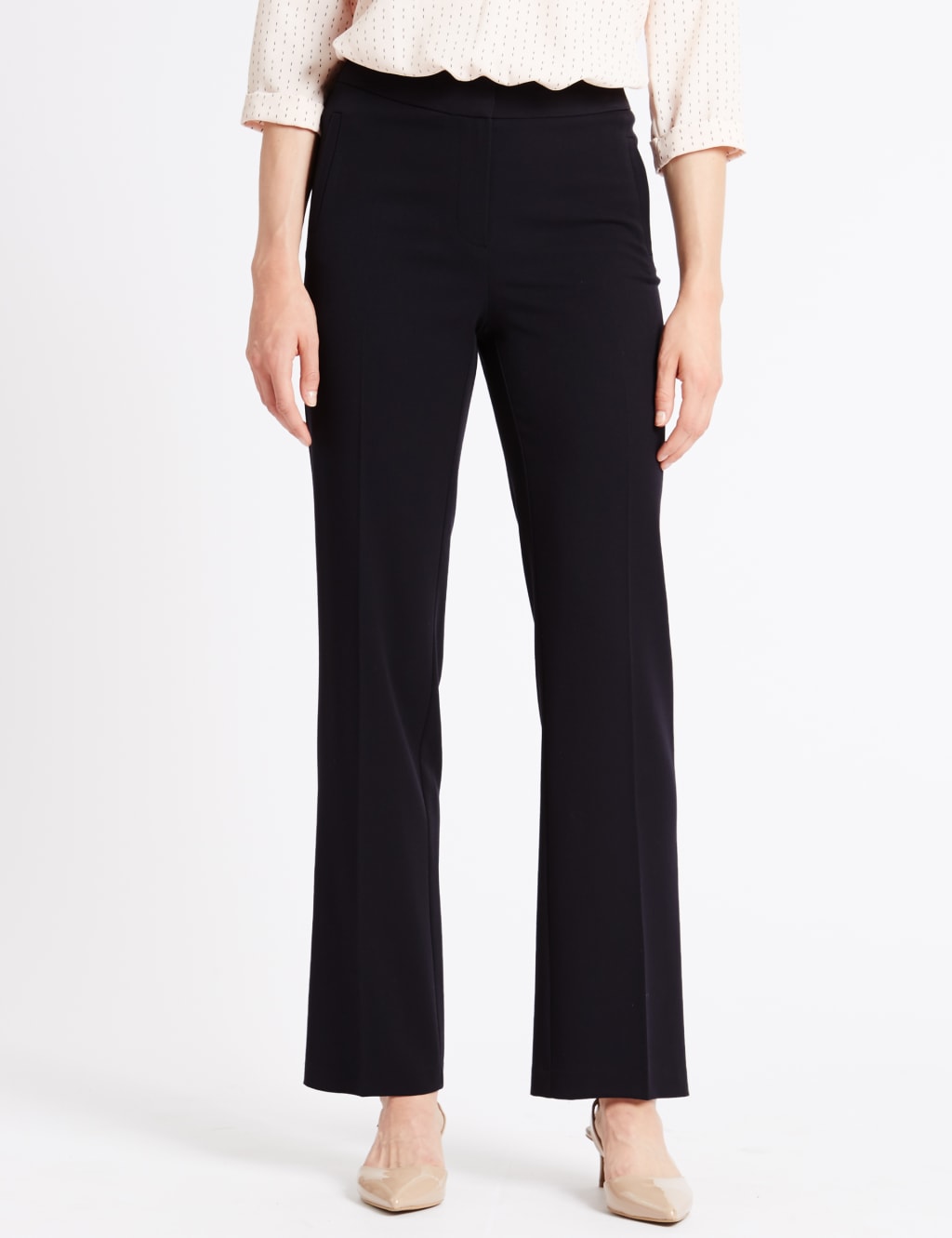 Seamed Straight Leg Trousers 1 of 3