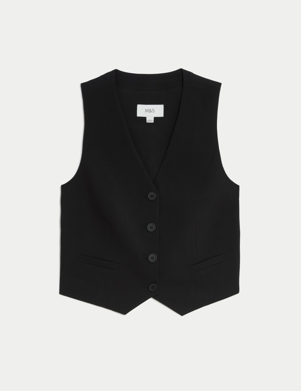 Marks and spencer black waistcoat deals
