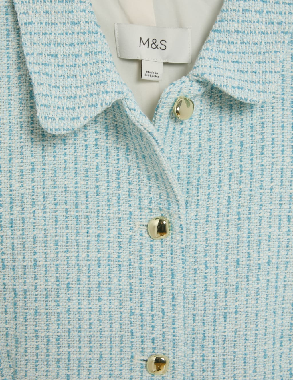 Cotton Rich Striped Short Jacket 7 of 7