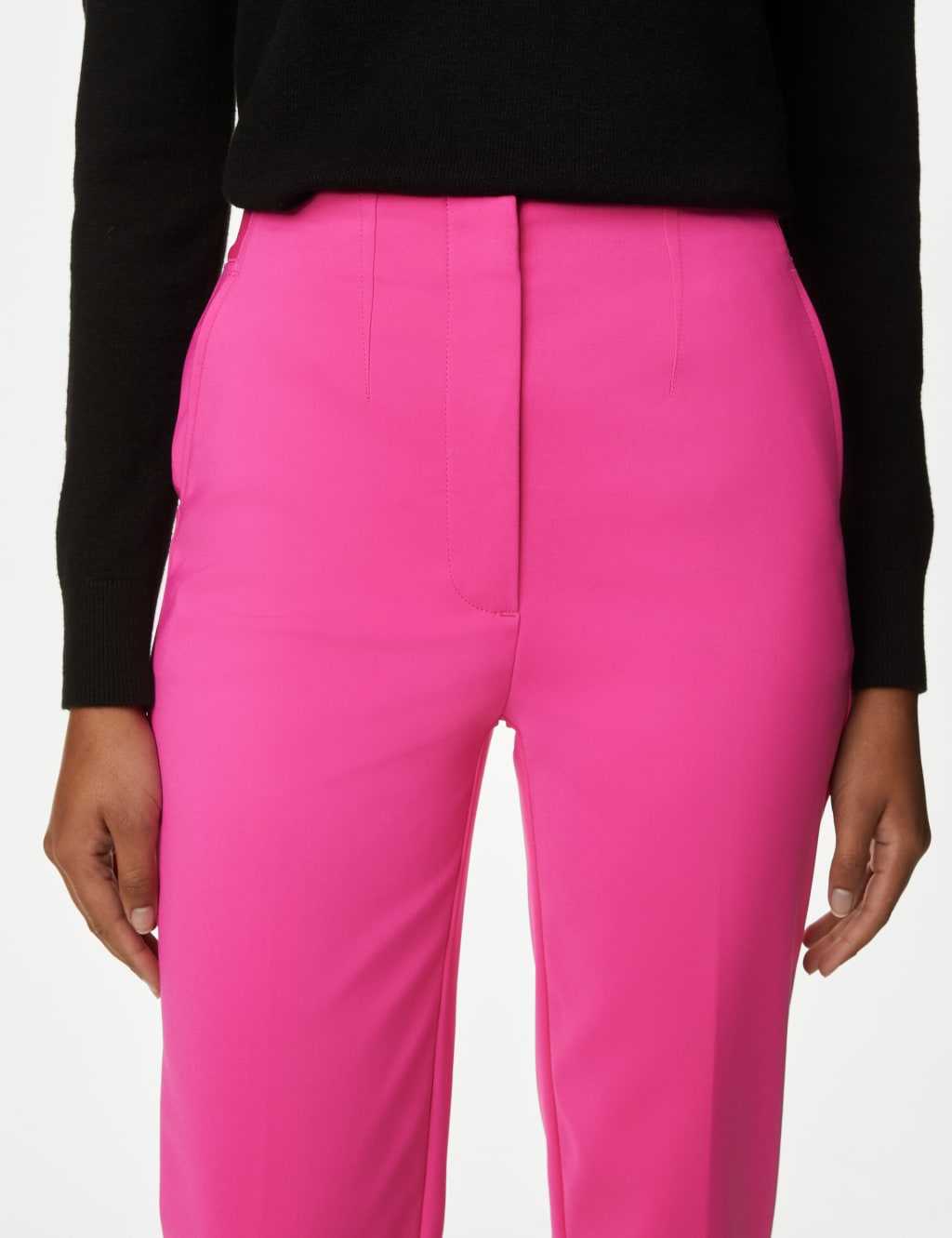 Crop trousers m&s store