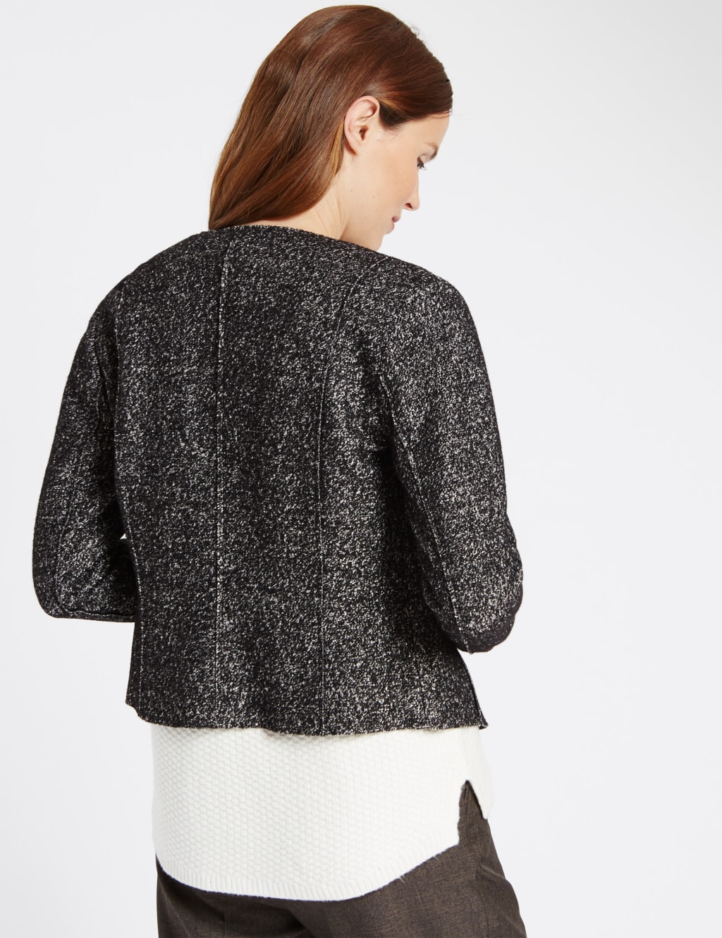 Long Sleeve Jacket with Wool 3 of 4