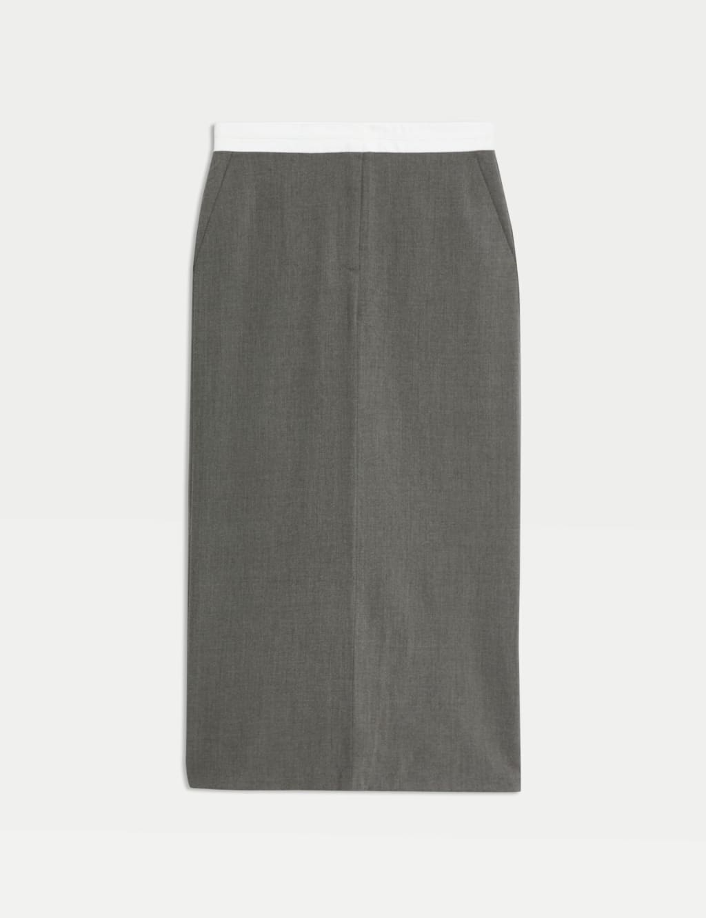Grey pencil skirt marks and spencer hot sale
