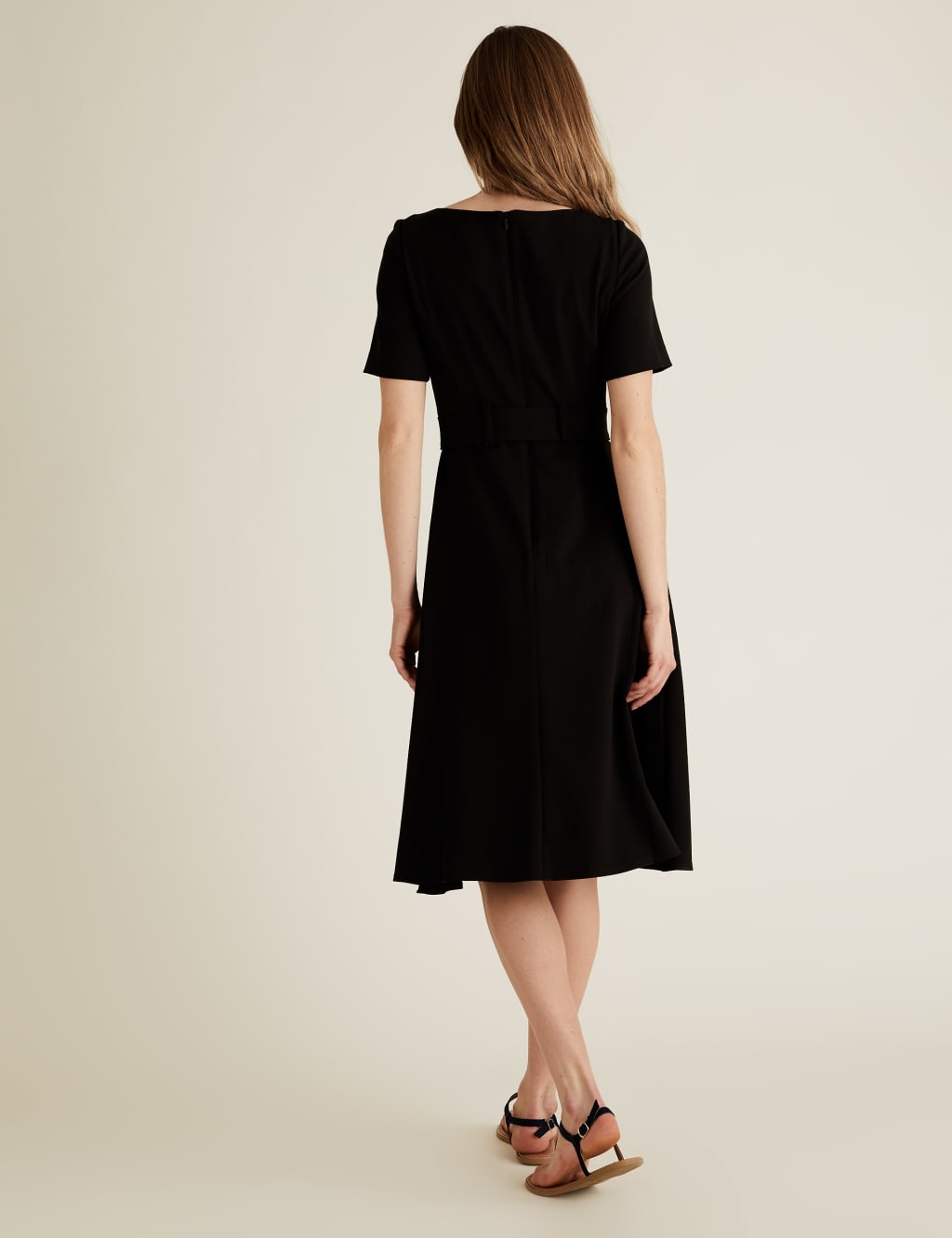 Petite midi skater dress online