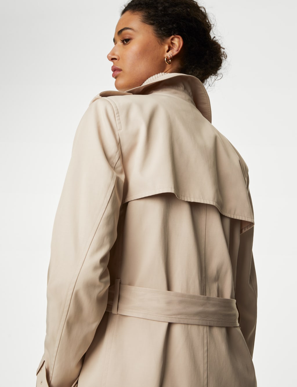 Stormwear Double Breasted Trench Coat M S Collection M S