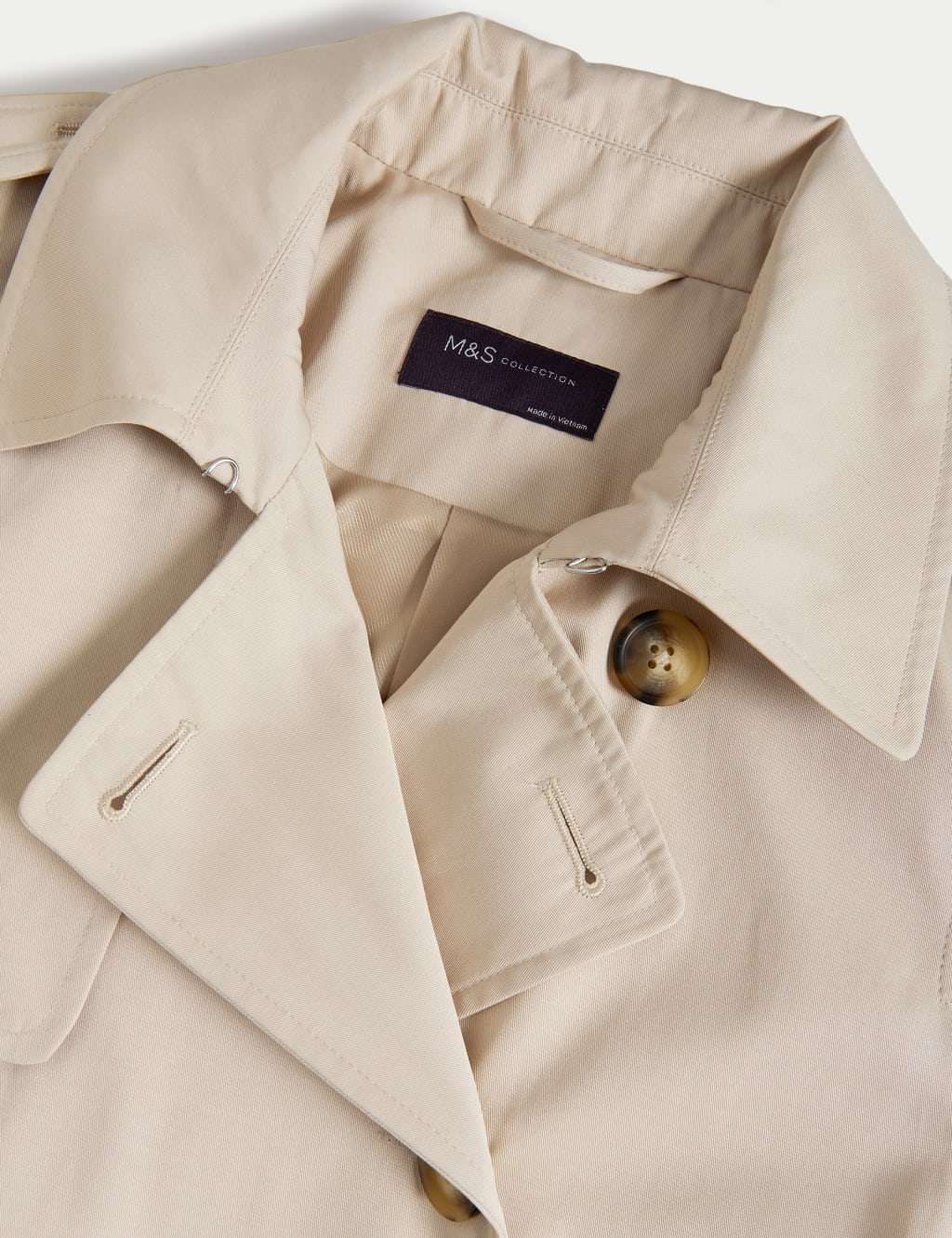 Stormwear Double Breasted Trench Coat M S Collection M S